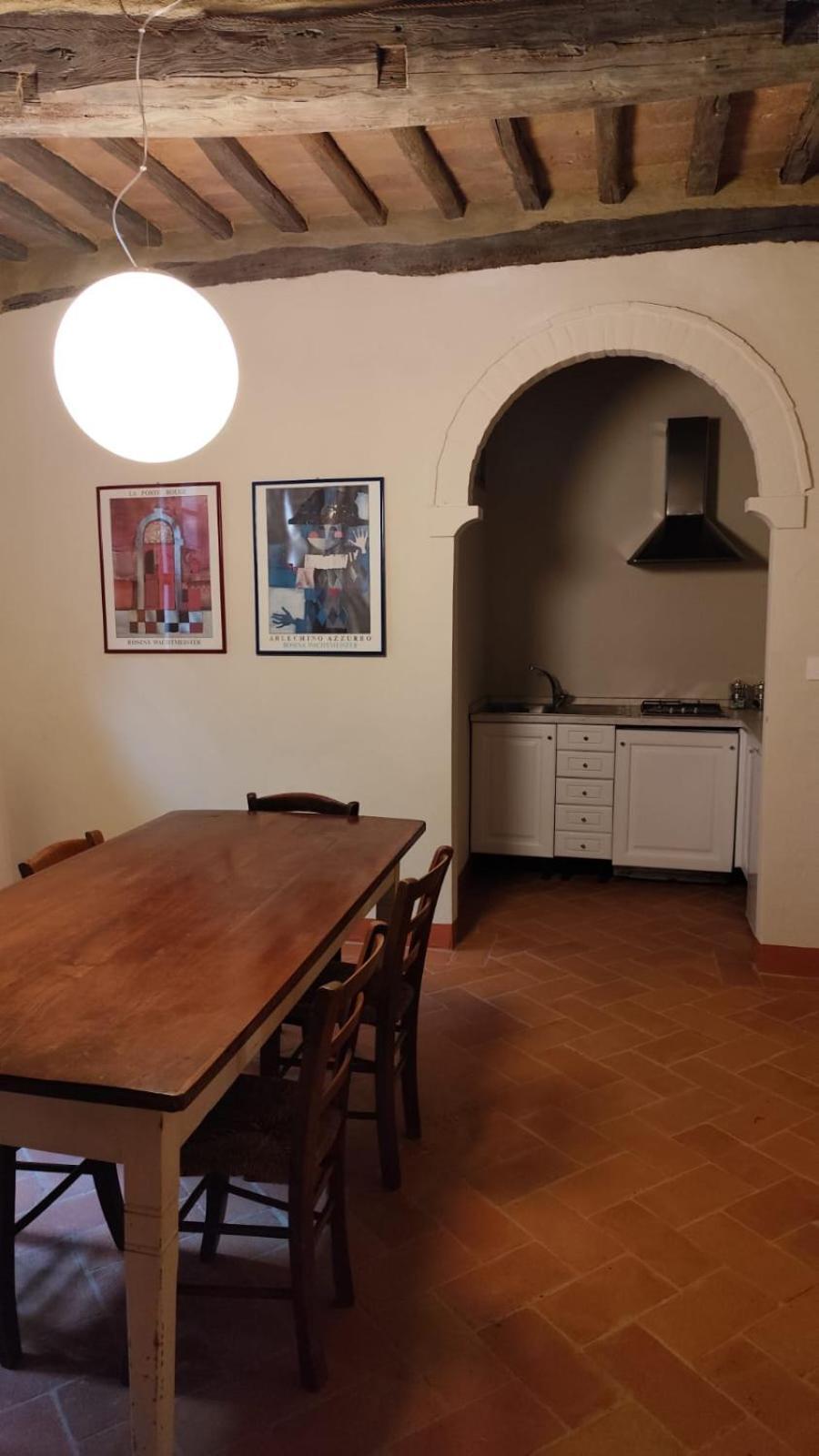 Le Nicchie Villa Montalcino Bagian luar foto